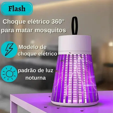 Luminária Led Anti Mosquito Ultravioleta 🦟🔥