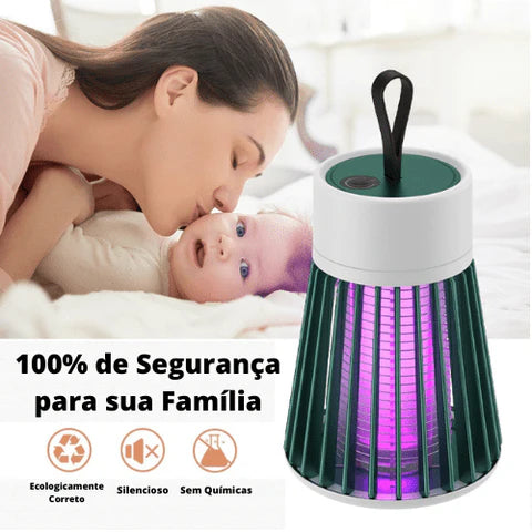 Luminária Led Anti Mosquito Ultravioleta 🦟🔥