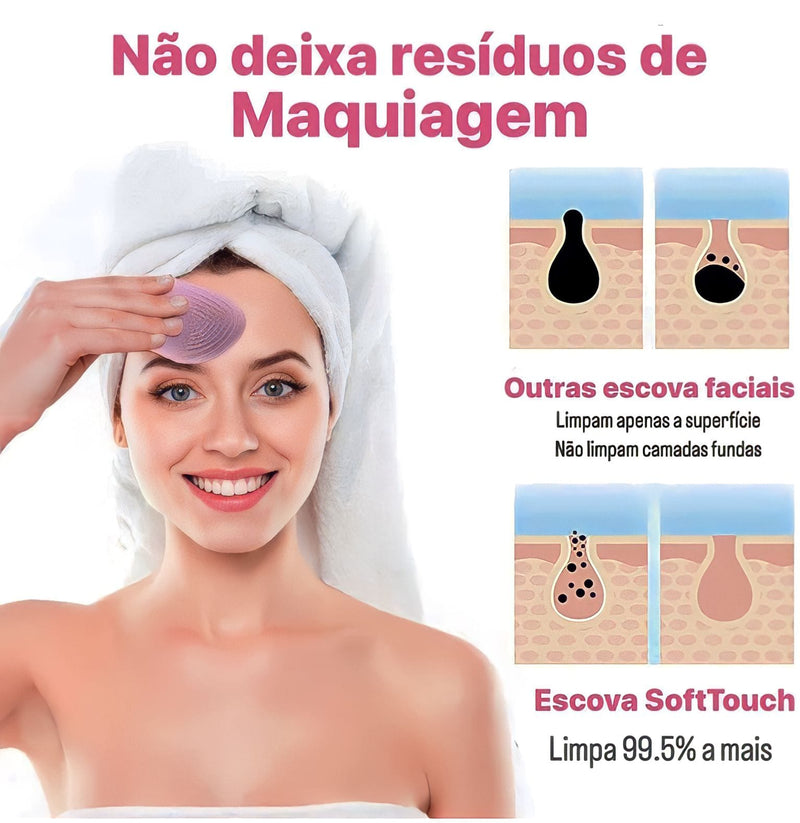 Escova de Limpeza Facial Elétrica 5 em 1🔥🎁