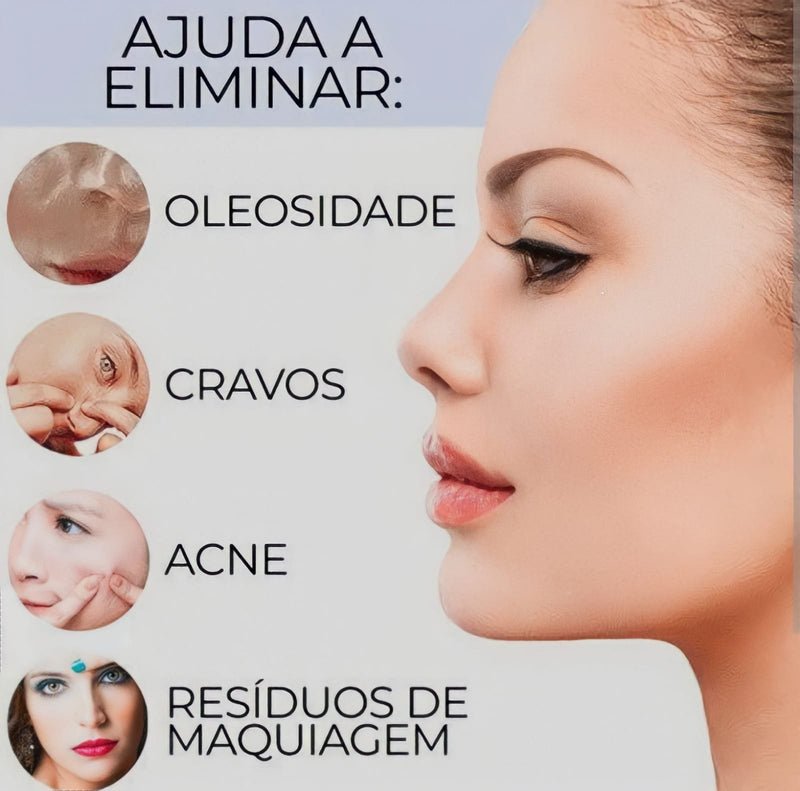 Escova de Limpeza Facial Elétrica 5 em 1🔥🎁