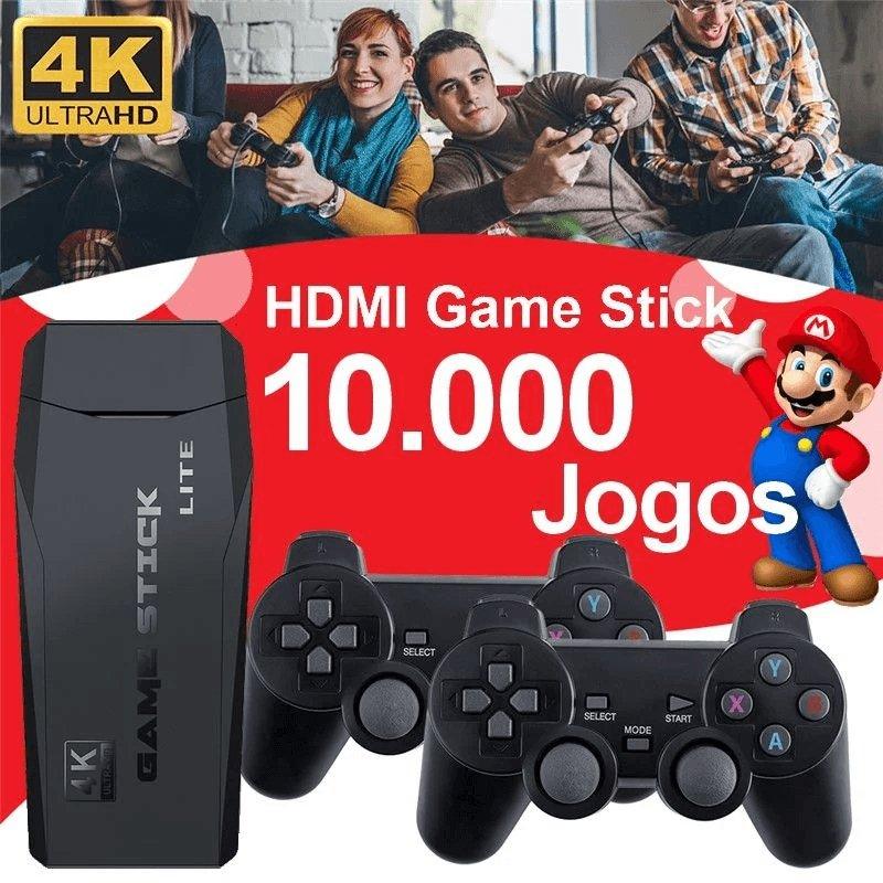 Vídeo Game 10.000 Jogos Atualizado🎮🔥Stick